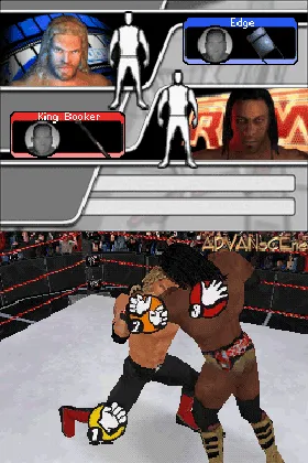 WWE SmackDown vs Raw 2008 featuring ECW (USA) screen shot game playing